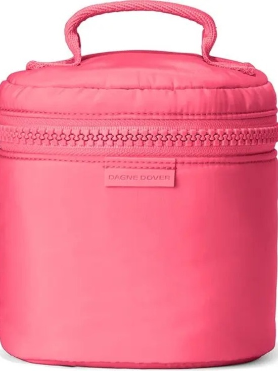 Dagne Dover Handbags - Dagne Dover Pink Compact Travel Vanity Case mila fruit punch new